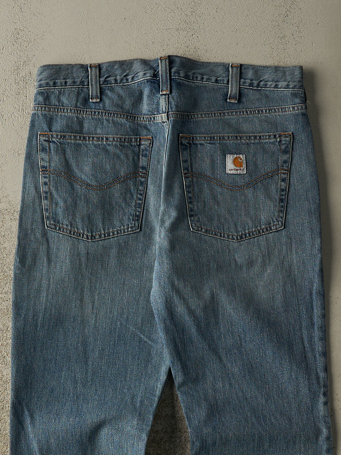 Vintage Y2K Dark Wash Carhartt Jeans (34.5x32)