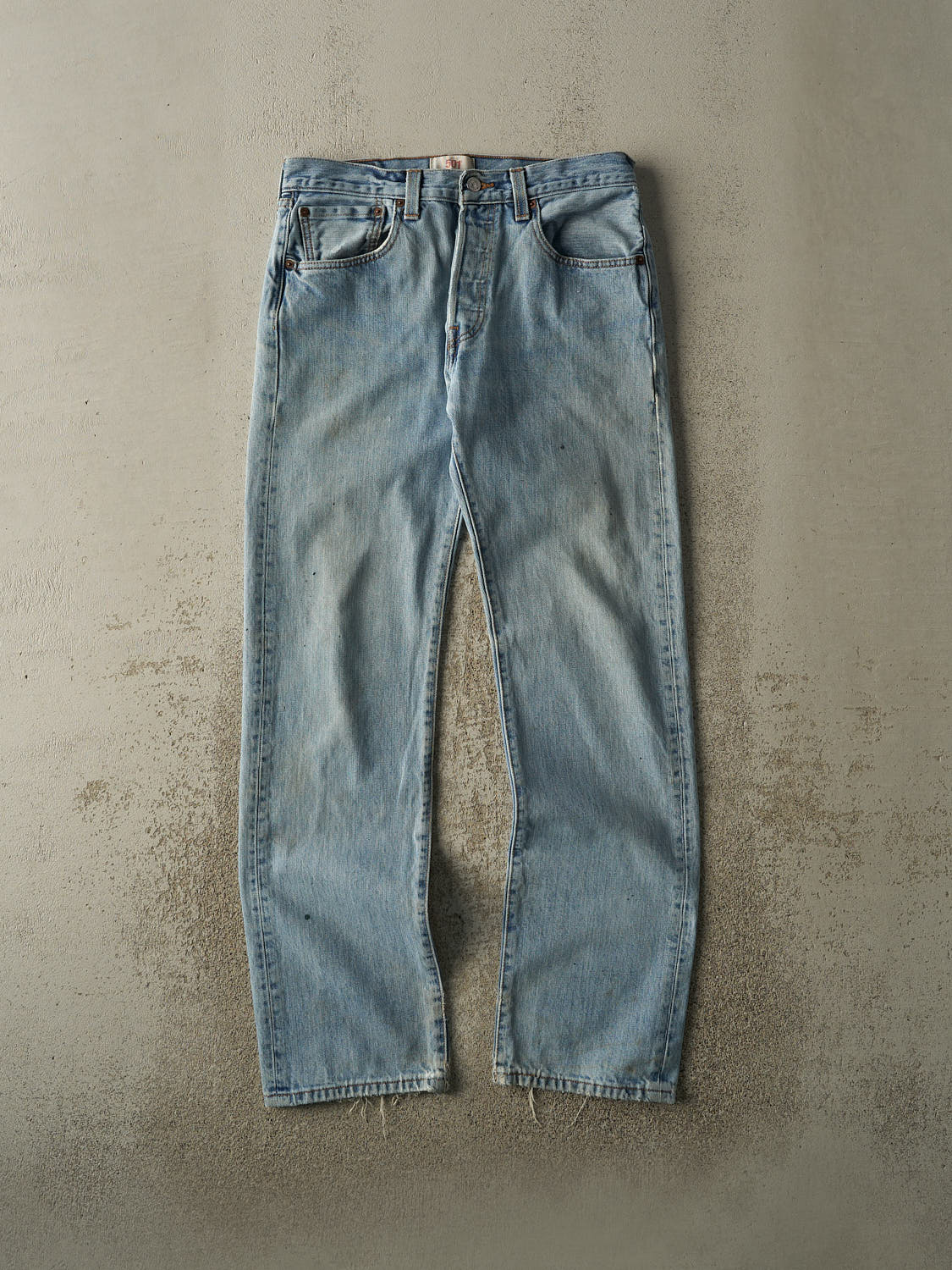 Vintage 90s Light Wash Levi's 501 Jeans (31x31.5)