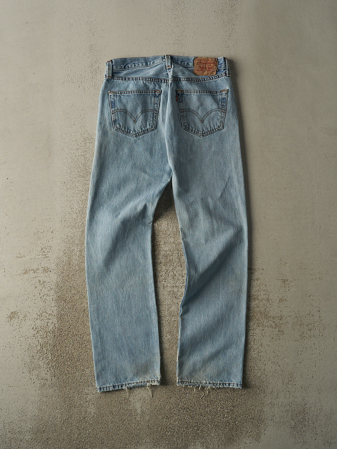 Vintage 90s Light Wash Levi's 501 Jeans (31x31.5)