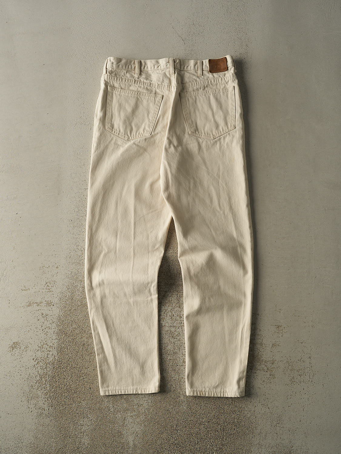 Vintage 90s Beige Lands End Pants (34x32.5)