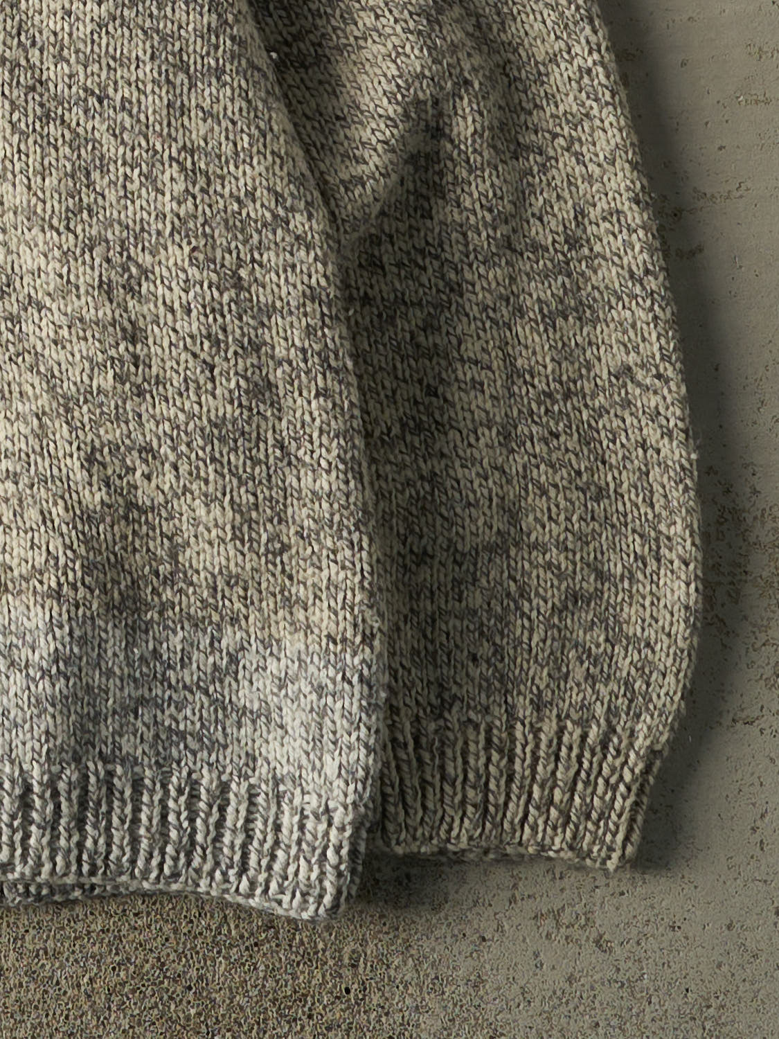 Vintage 90s Grey Collared Pullover Knit (M/L)