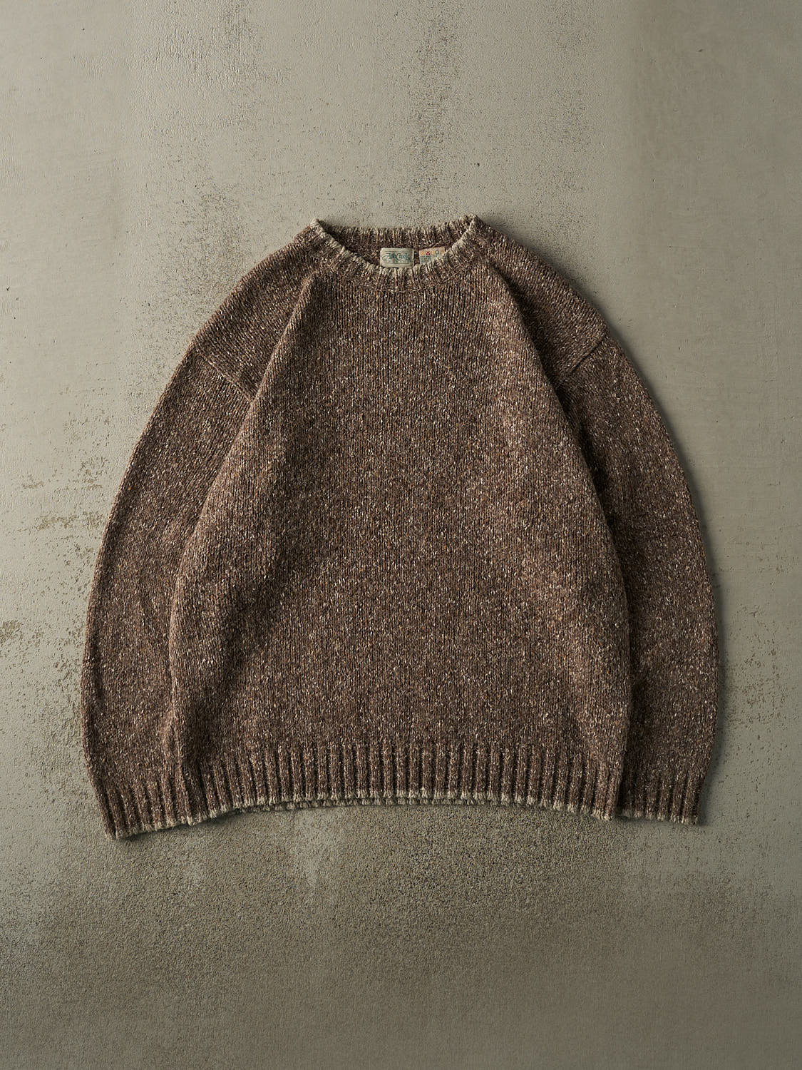 Vintage 90s Brown Simple Pullover Knit (L/XL)