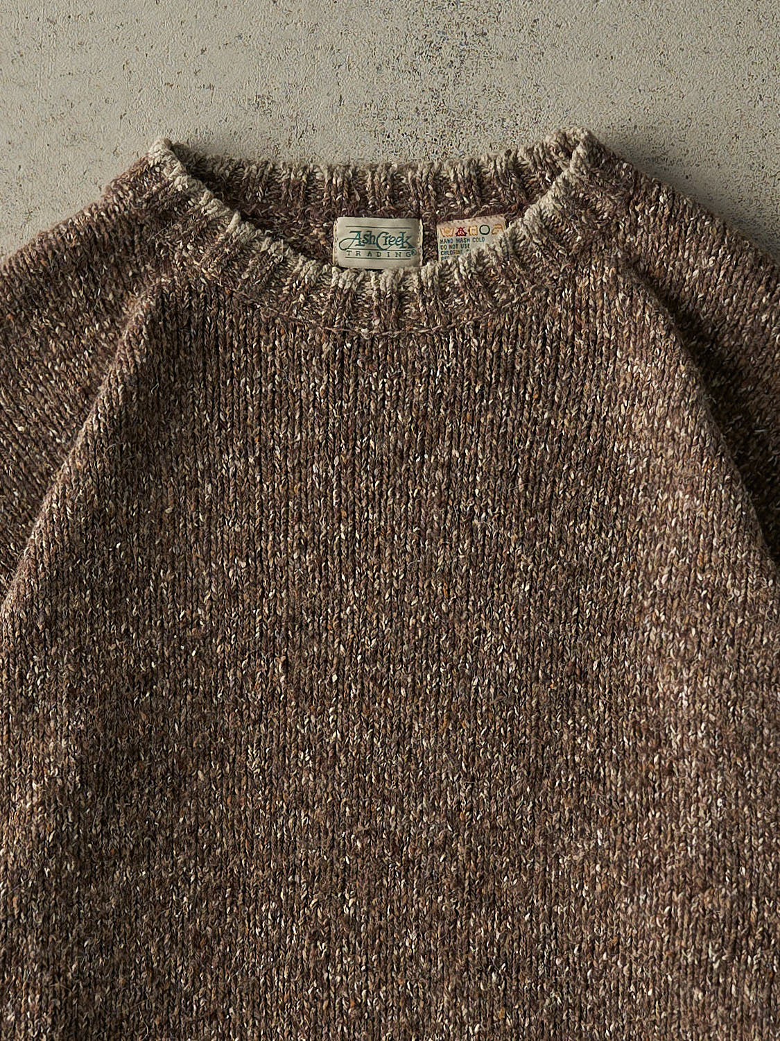 Vintage 90s Brown Simple Pullover Knit (L/XL)