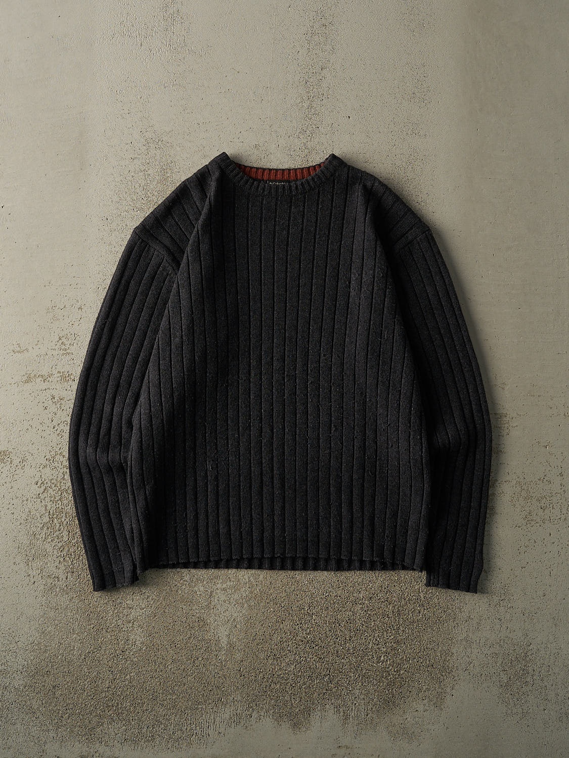 Vintage Y2K Black Knit Pullover (M/L)