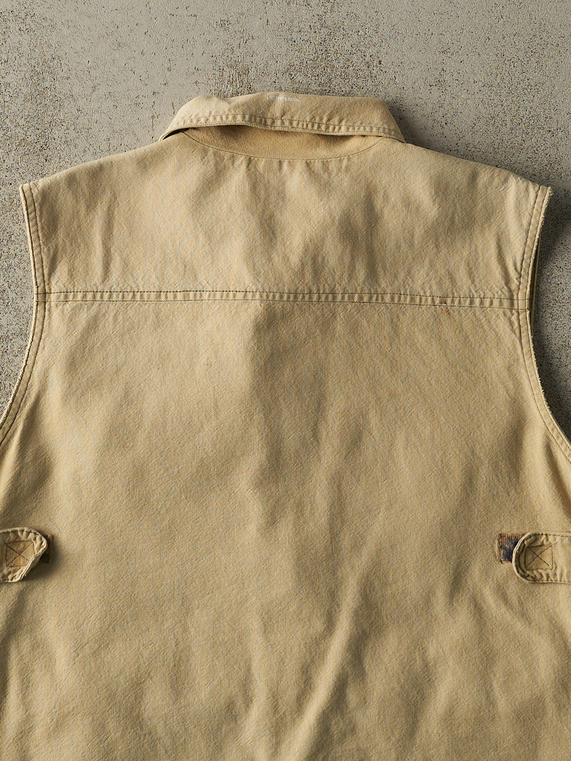 Vintage 90s Beige Fishermans Vest (M/L)