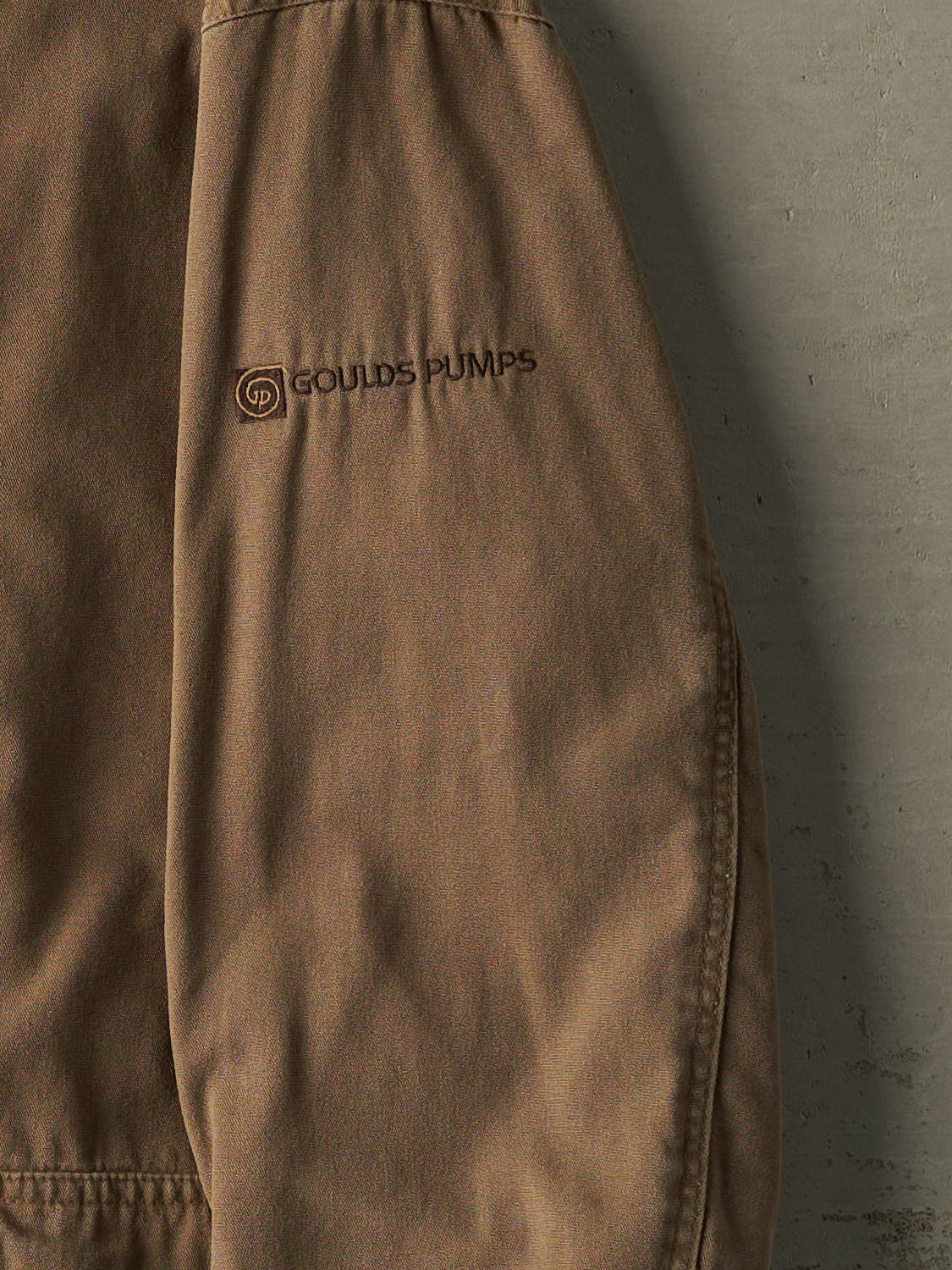 Vintage 90s Brown Flannel Lined Chore Jacket (L/XL)