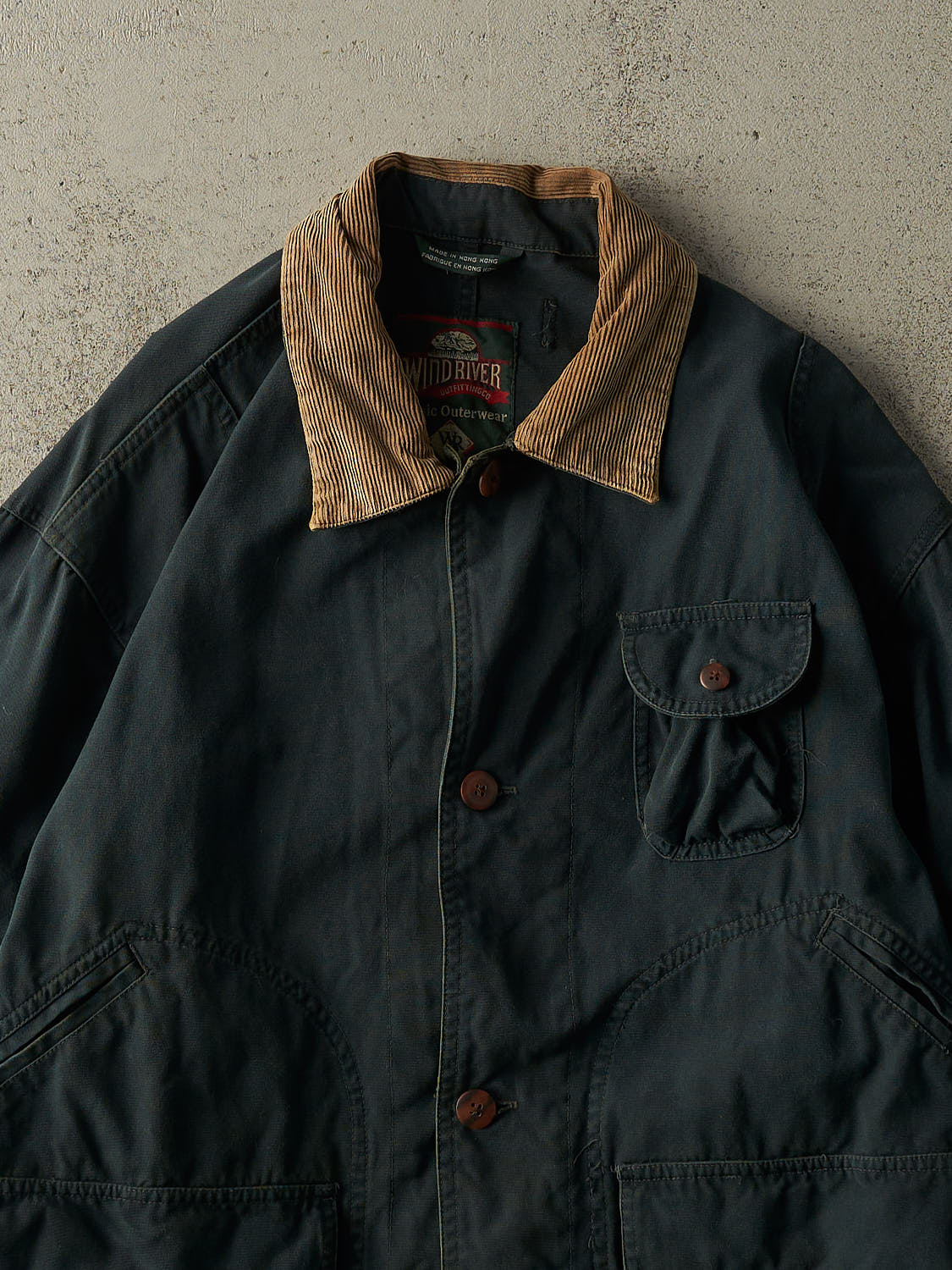 Vintage 90s Green Wind River Chore Jacket (XL/XXL) – Rebalance Vintage