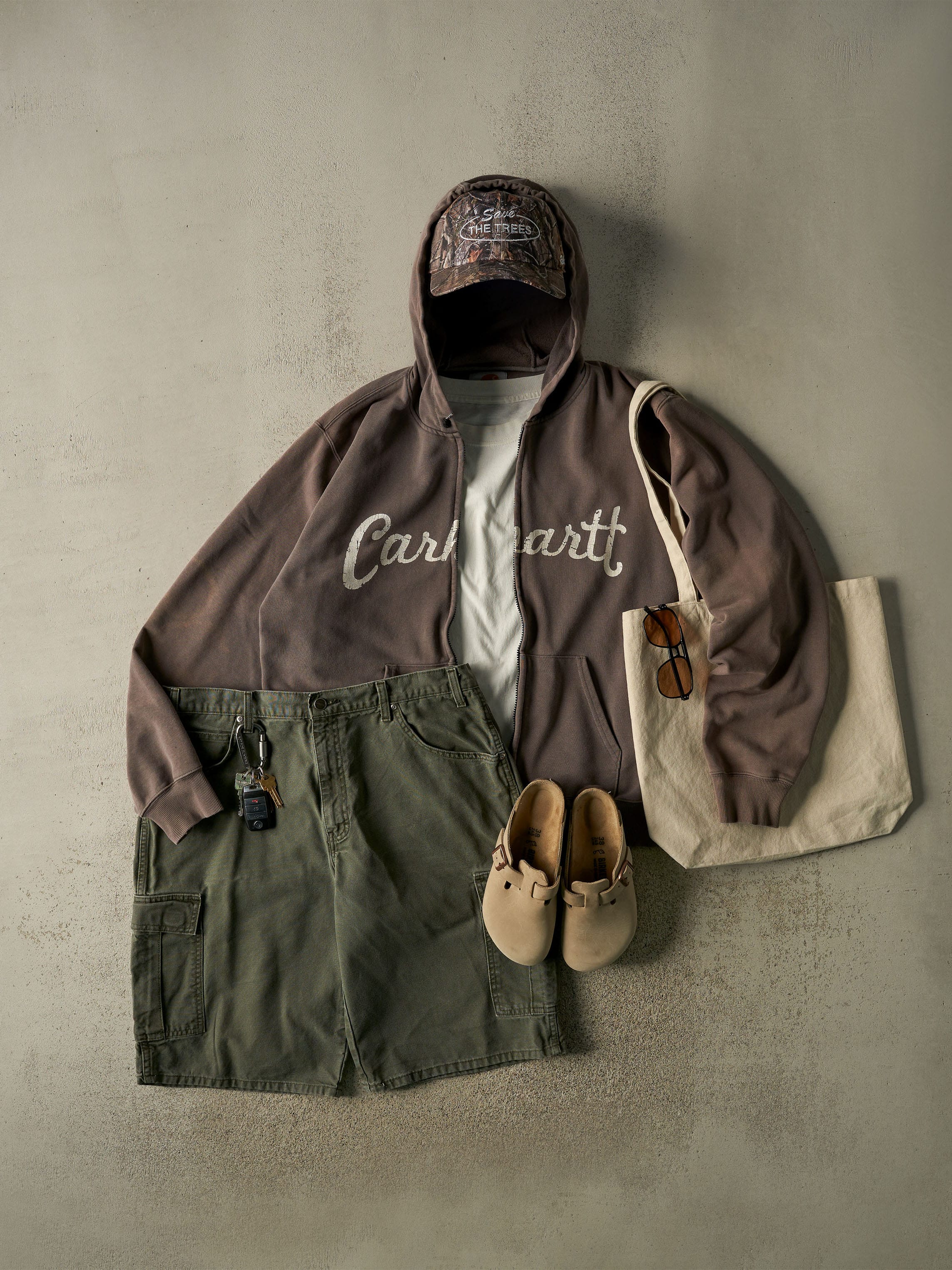 Vintage Y2K Green Dickies Cargo Work Shorts (36x12.5)