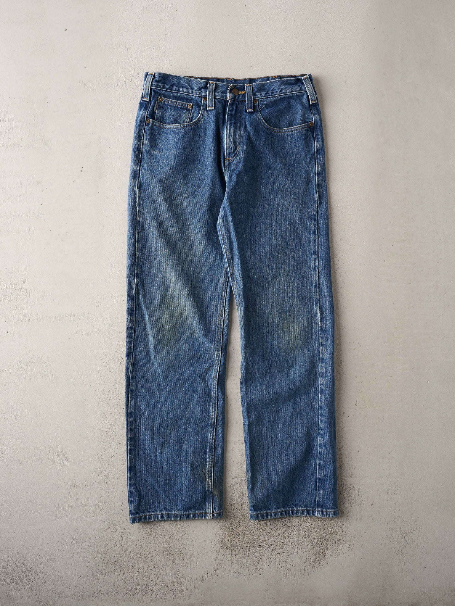 Vintage Y2K Washed Blue Carhartt Denim Jeans (33x31)