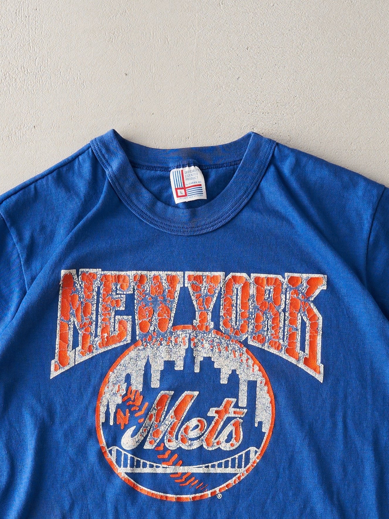 Vintage 80s Blue New York Mets Tee (XS)