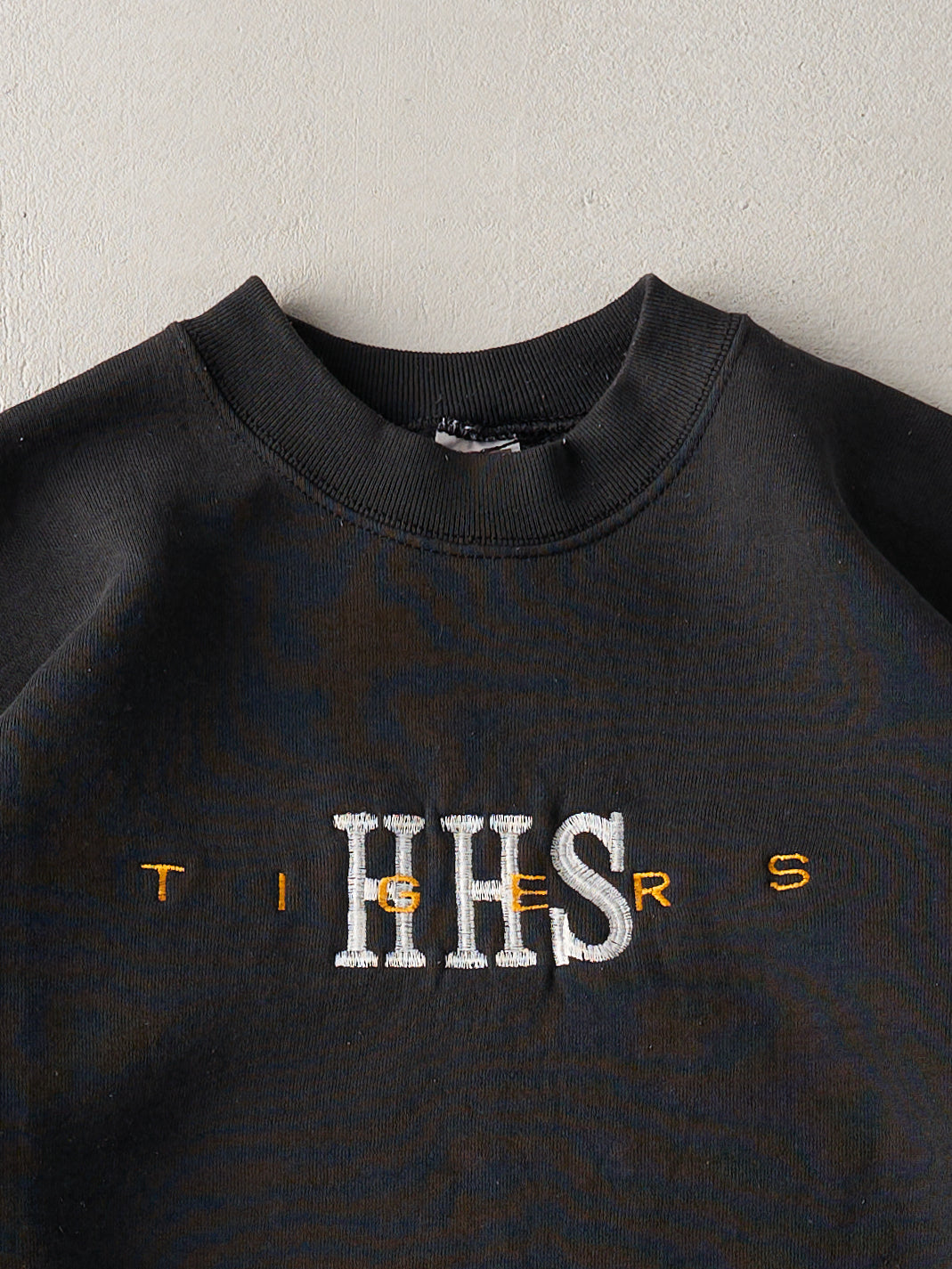 Vintage 90s Black Best HHS Tigers Crewneck (L)