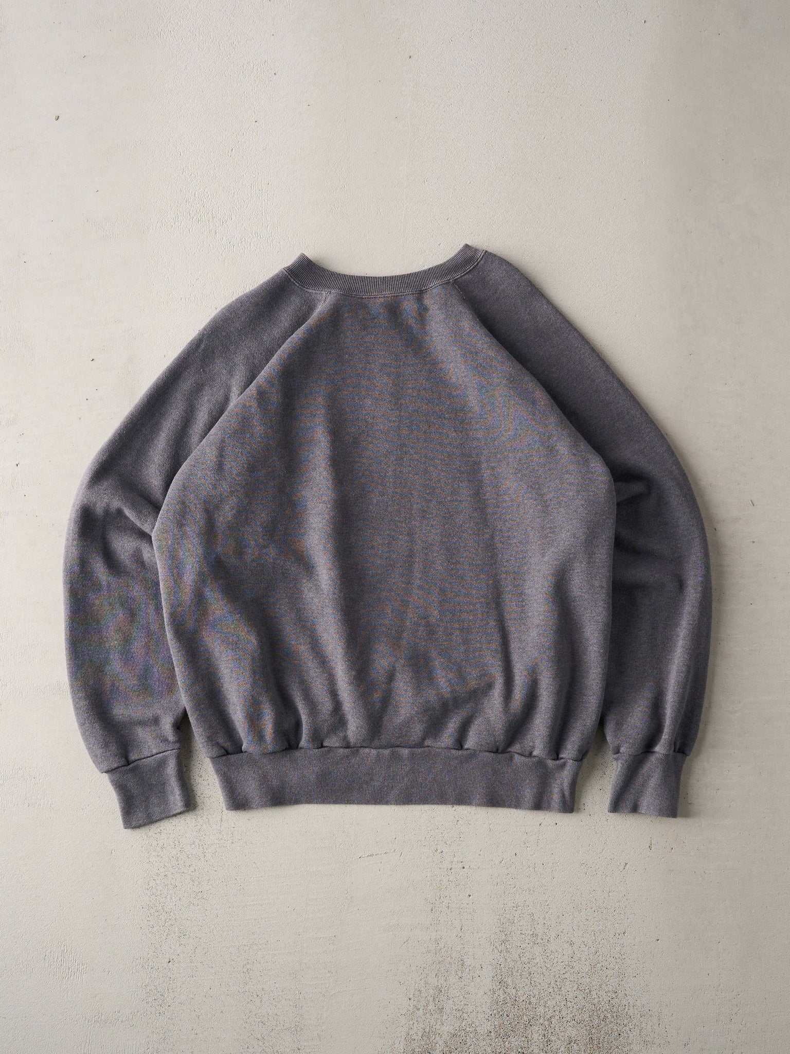 Vintage 80s Grey Boxy Blank Crewneck (L)