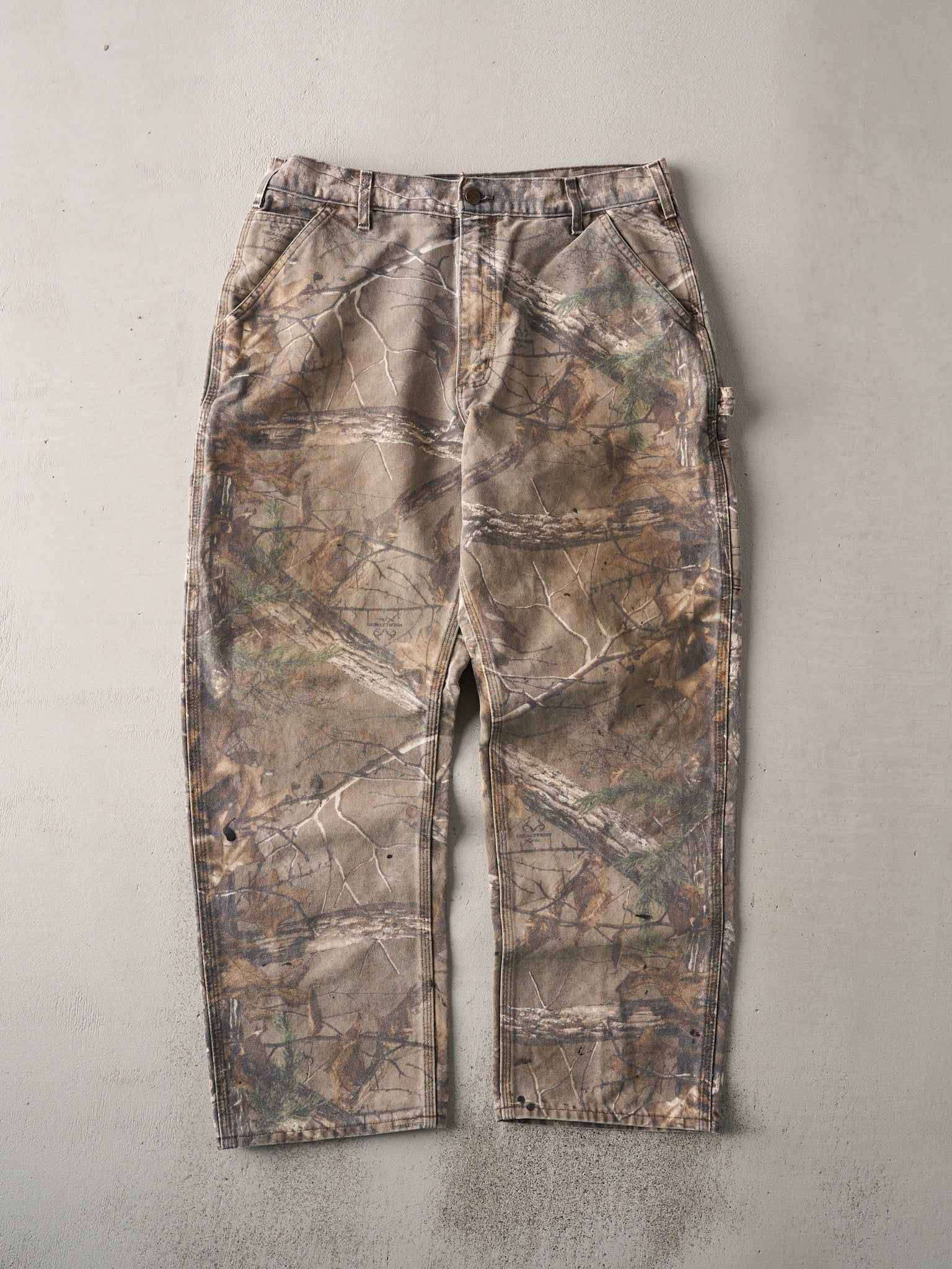 Vintage 90s Realtree Carhartt Carpenter Jeans (35x29)