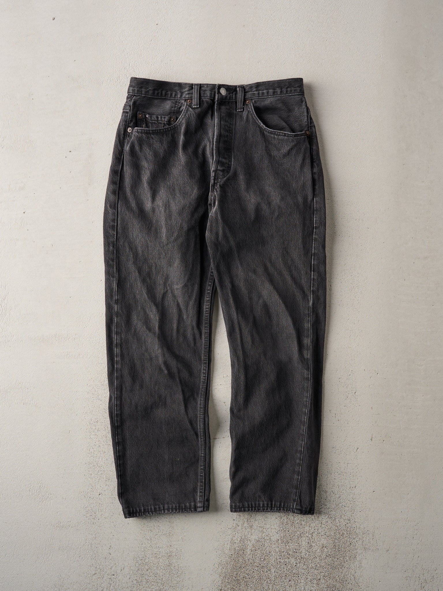 Vintage 90s Black Red Tab Levi 501 Pants (30x26)