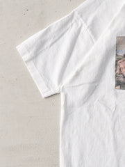 Vintage '93 White Pull My Finger Single Stitch Tee (L)