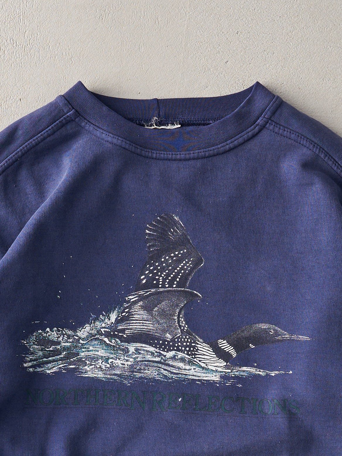 Vintage 90s Navy Northern Reflections Crewneck (M)