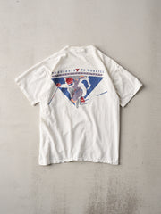 Vintage 90s White Smuglers Notch Ski Single Stitch Tee (S)