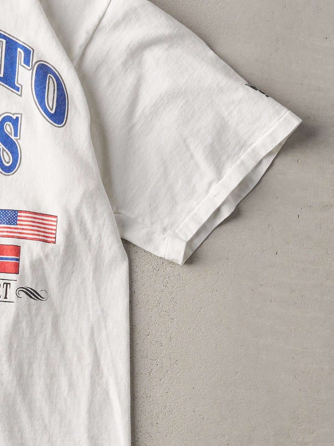 Vintage '92 White Toronto Maple Leafs Tee (M)
