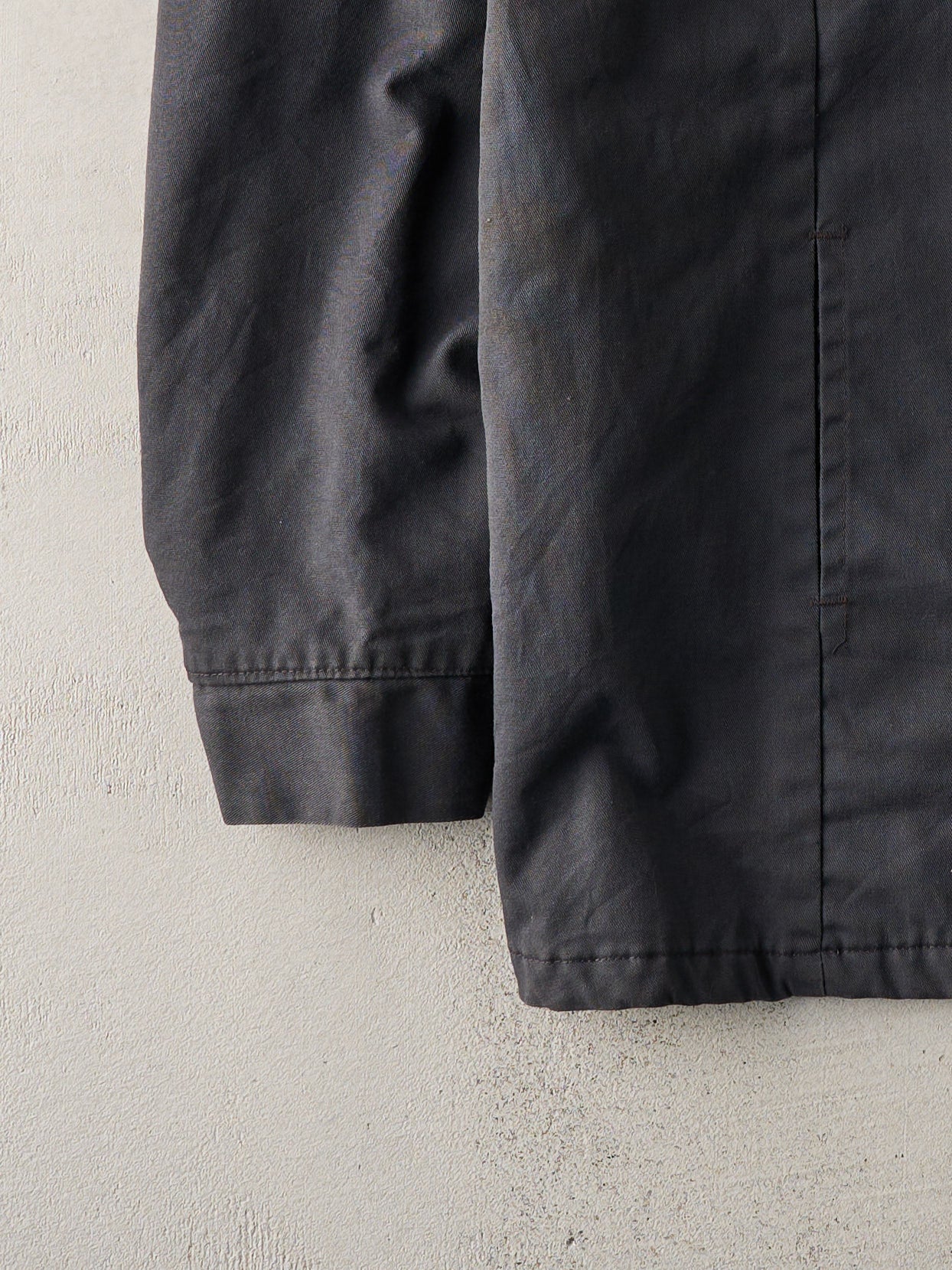 Vintage 70s Charcoal Grey Work Jacket (L)
