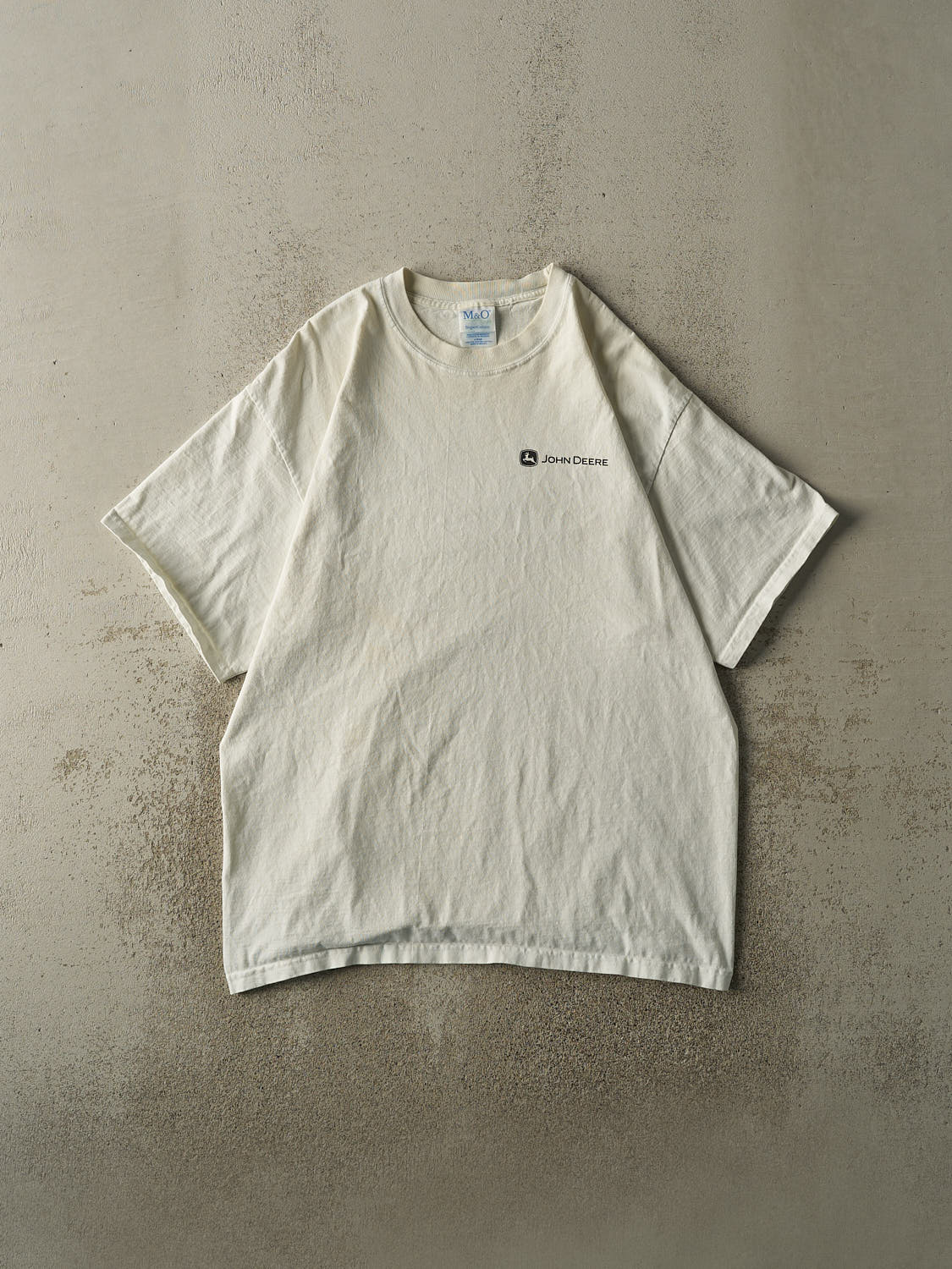 Vintage Y2K White John Deere Tee (L/XL)