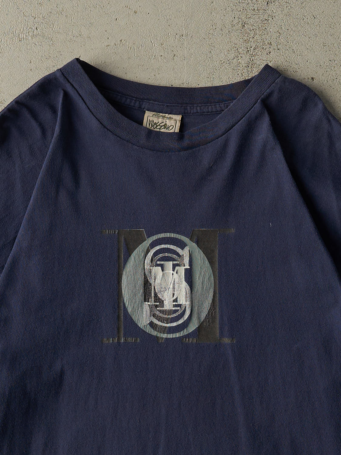 Vintage 90s Navy Blue Mossimo Single Stitch Tee (XL)