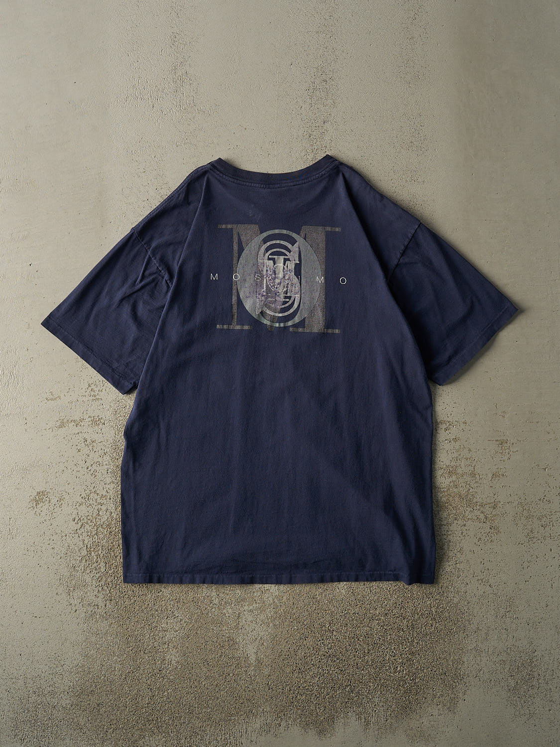 Vintage 90s Navy Blue Mossimo Single Stitch Tee (XL)