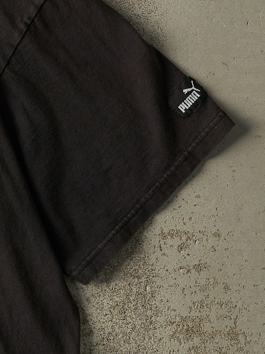 Vintage 90s Black Puma Logo Tee (XL/XXL)