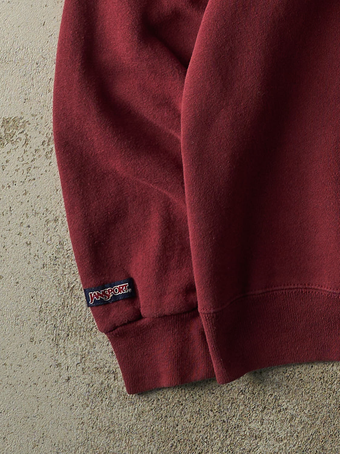 Vintage 90s Burgundy CWU Central Washington University Crewneck (L/XL)