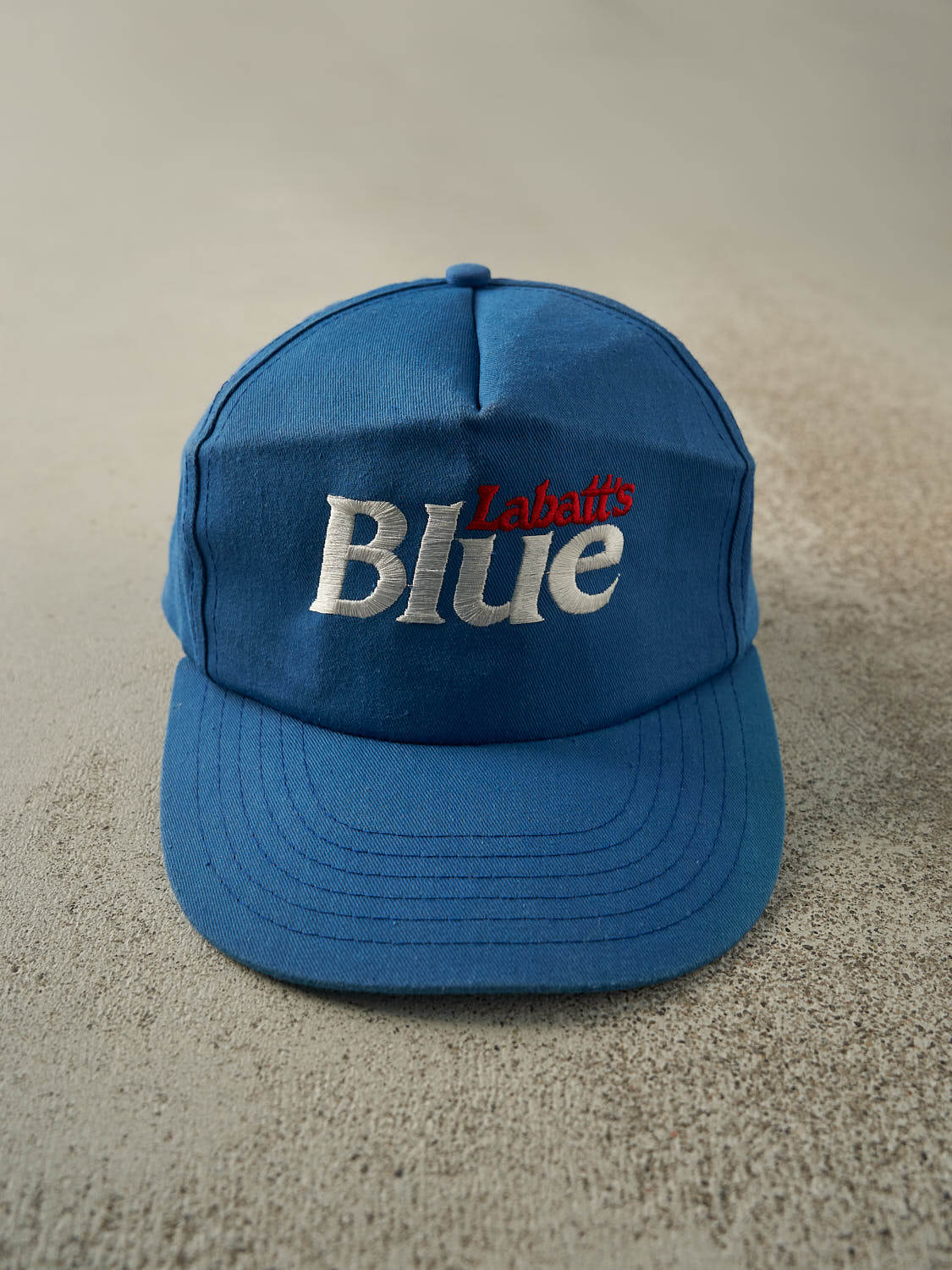 Vintage 90s Blue Labatt's Blue Embroidered Snapback