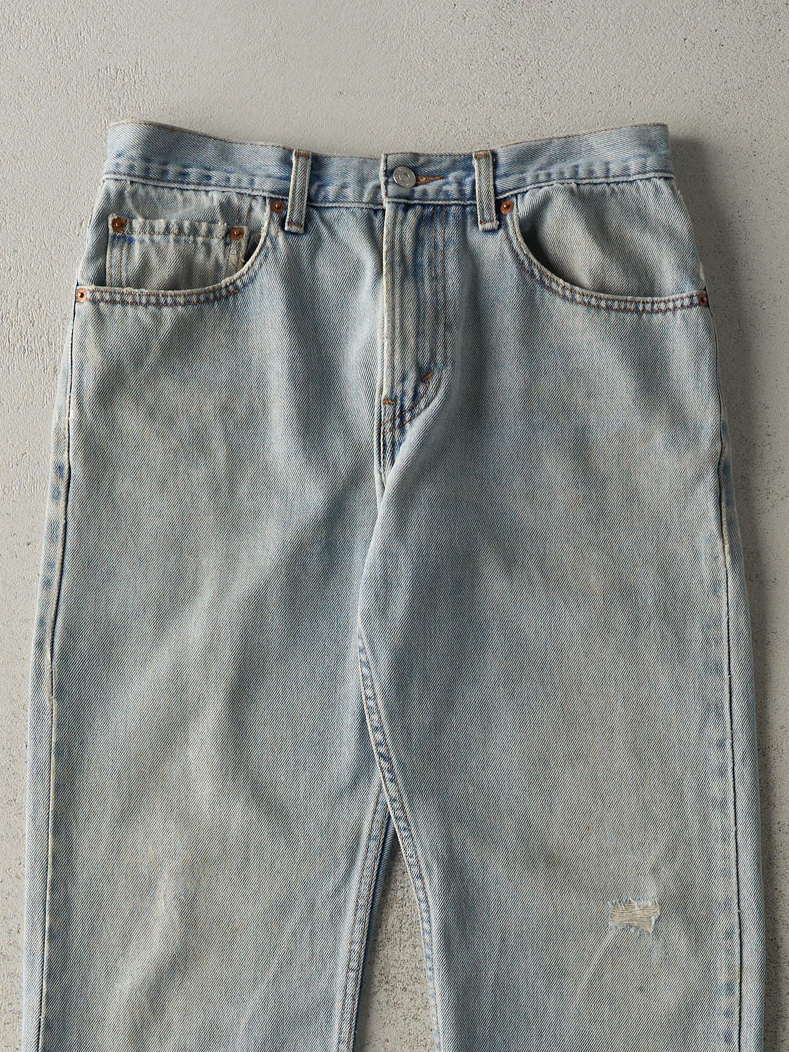 Vintage 90s Light Wash Levi's 505 Jeans (31x30)