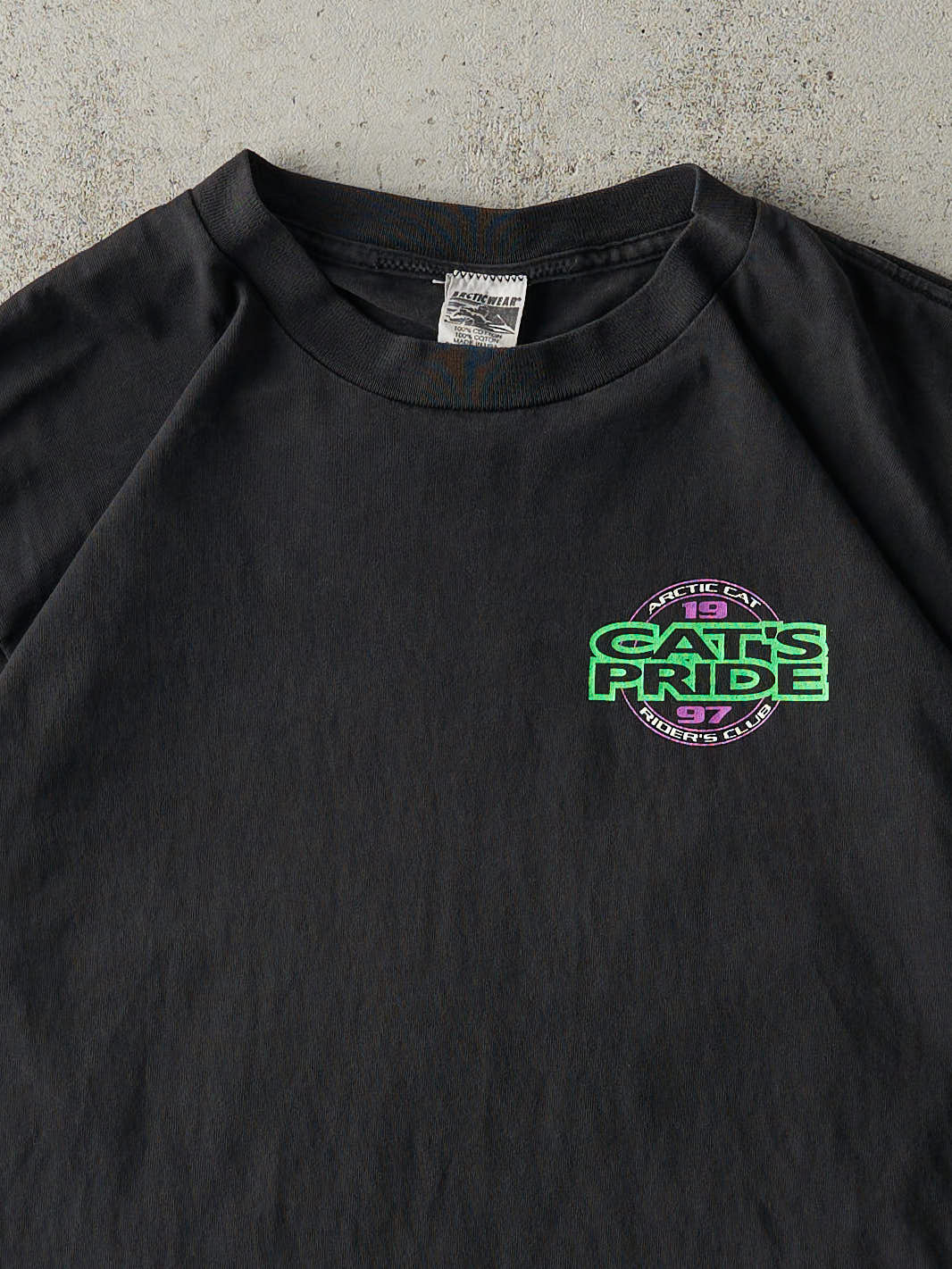 Vintage 97' Black Arctic Cat Riders Club Tee (M/L)