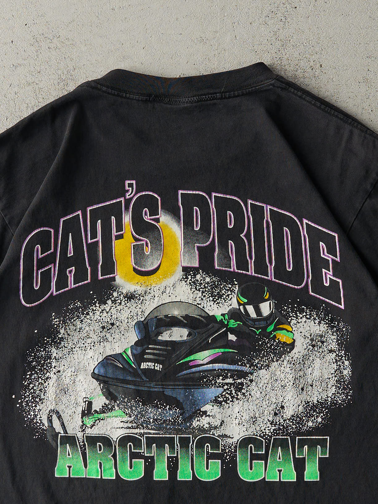 Vintage 97' Black Arctic Cat Riders Club Tee (M/L)