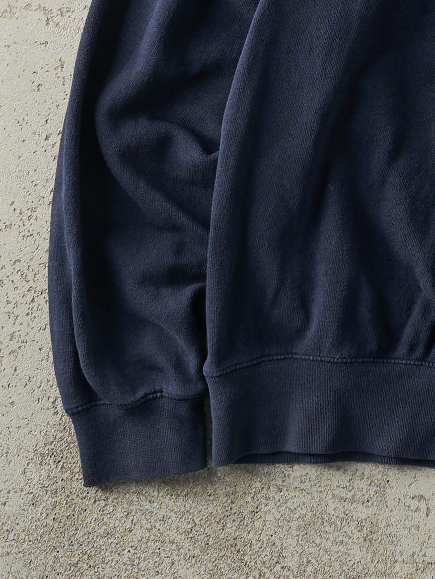 Vintage 90s Navy Blue Embroidered Levi's Crewneck (L)