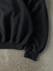 Vintage Y2K Black Blank Boxy Crewneck (L/XL)