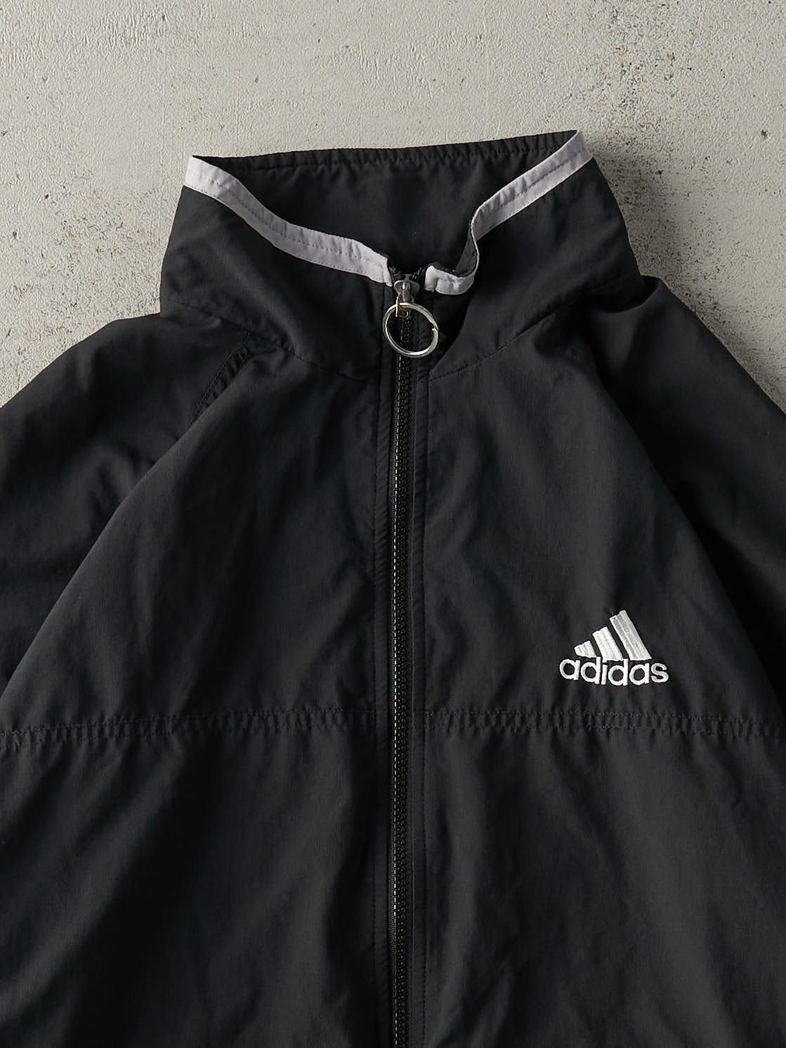 Vintage Y2K Embroidered Adidas Windbreaker Jacket (M/L)