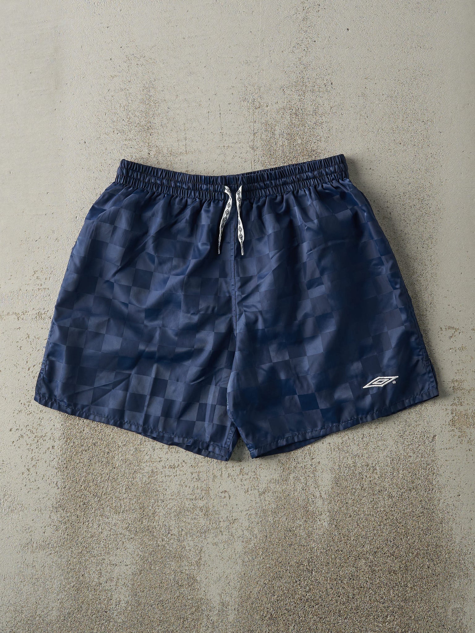 Vintage Y2K Navy Blue Umbro Track Shorts (29x5.5)