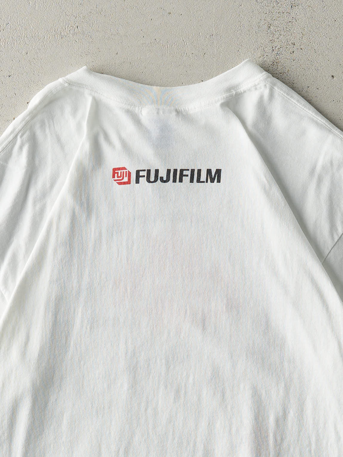 Vintage Y2K White CFL Fujifilm Tee (L)