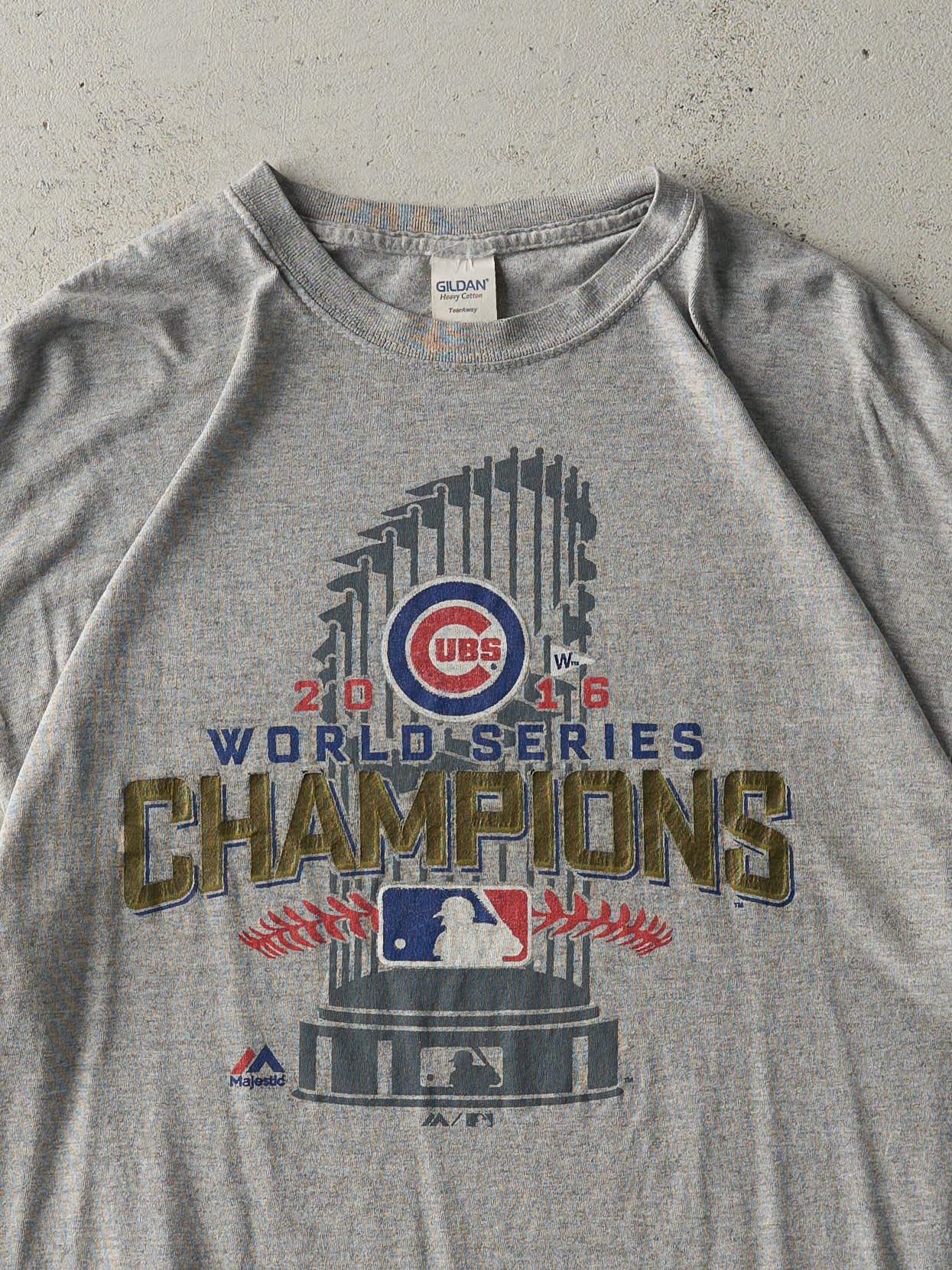 16' Grey Chicago Cubs World Series Champions (L)