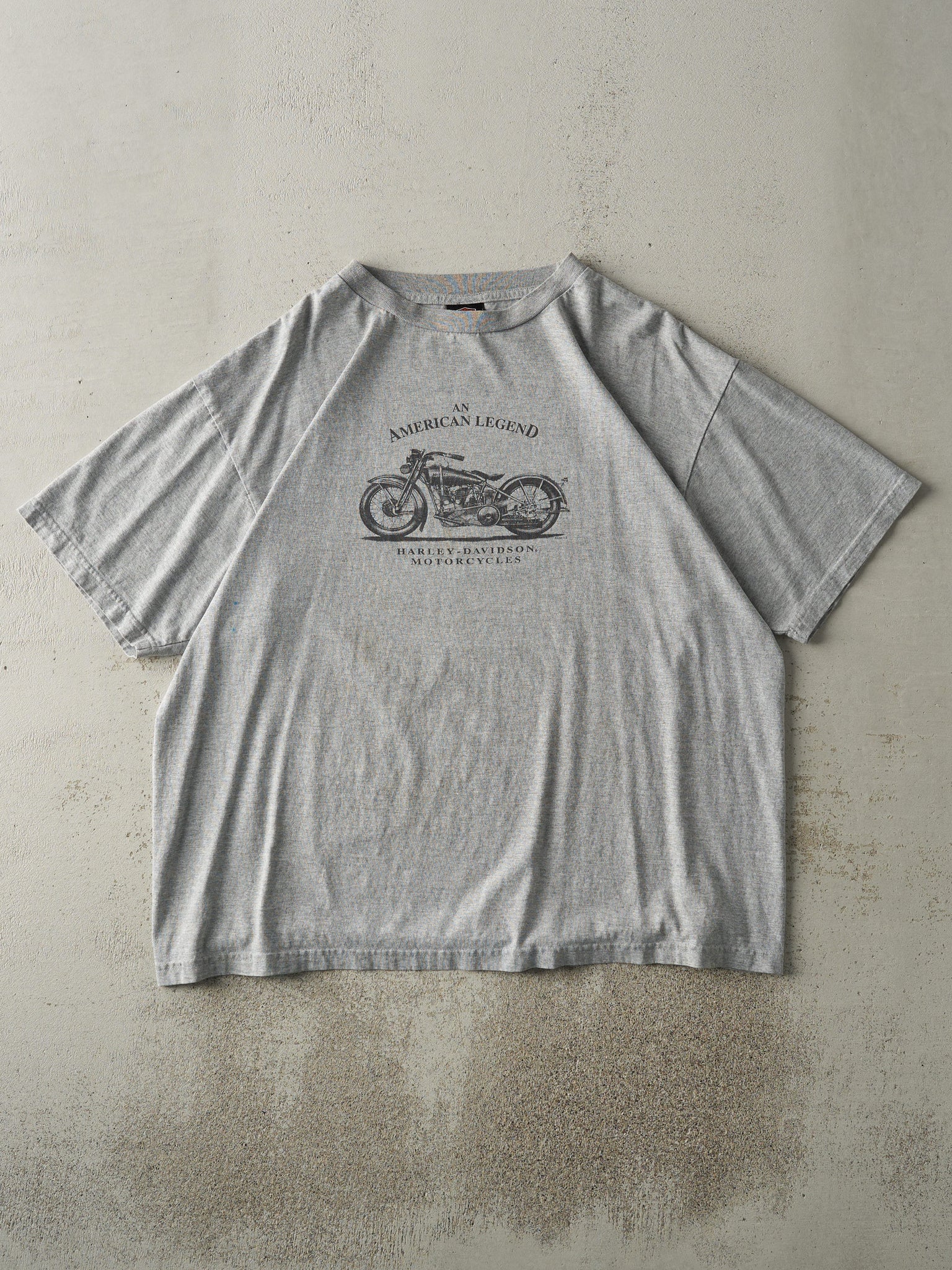 Vintage 04' Grey Daytona Beach Florida Harley Davidson Tee (XL/XXL)