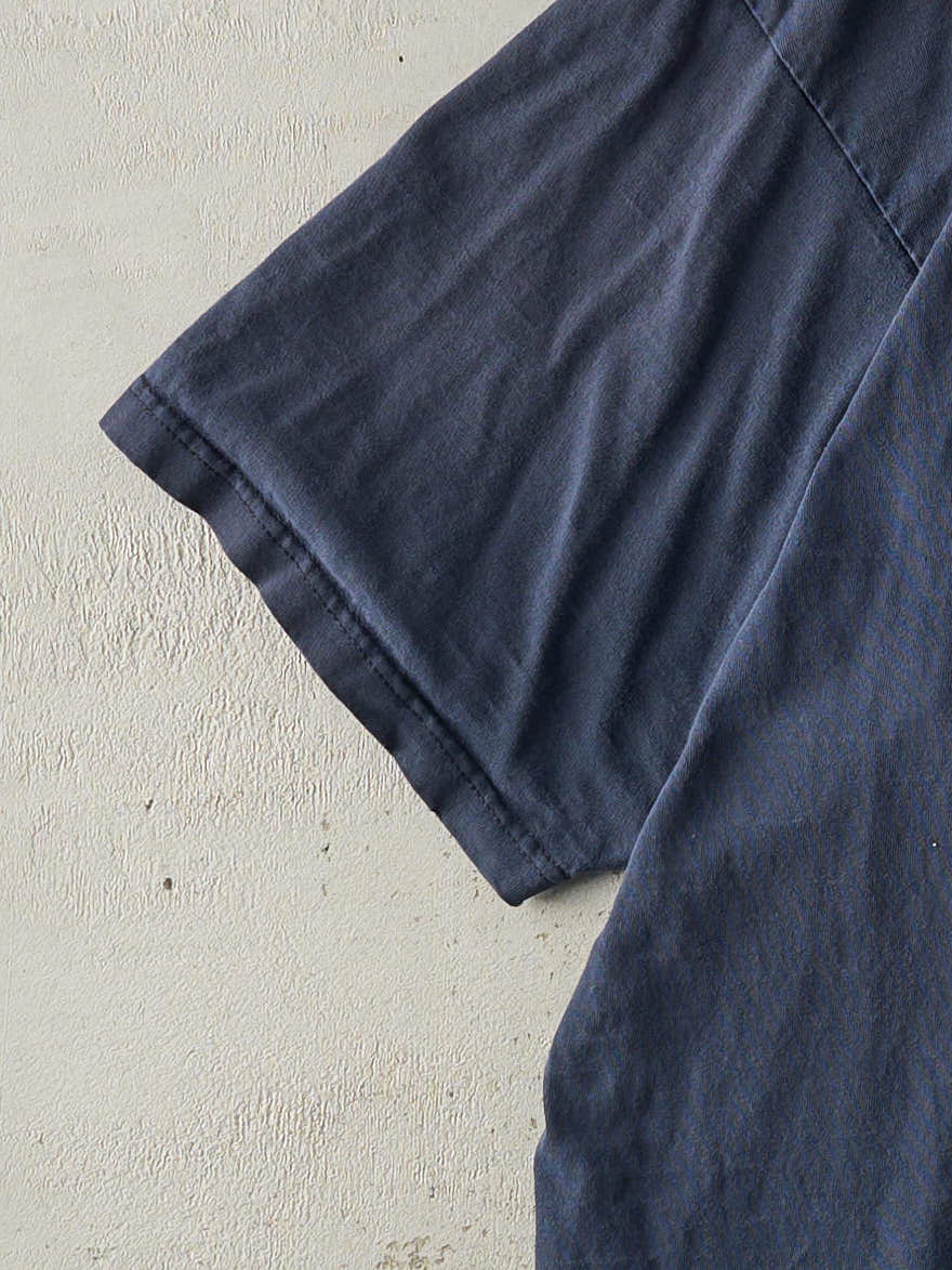 Vintage 90s Navy Blue Carhartt Pocket Tee (XXL)