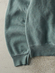 Vintage 90s Washed Green North Shore Embroidered Boxy Crewneck (L/XL)