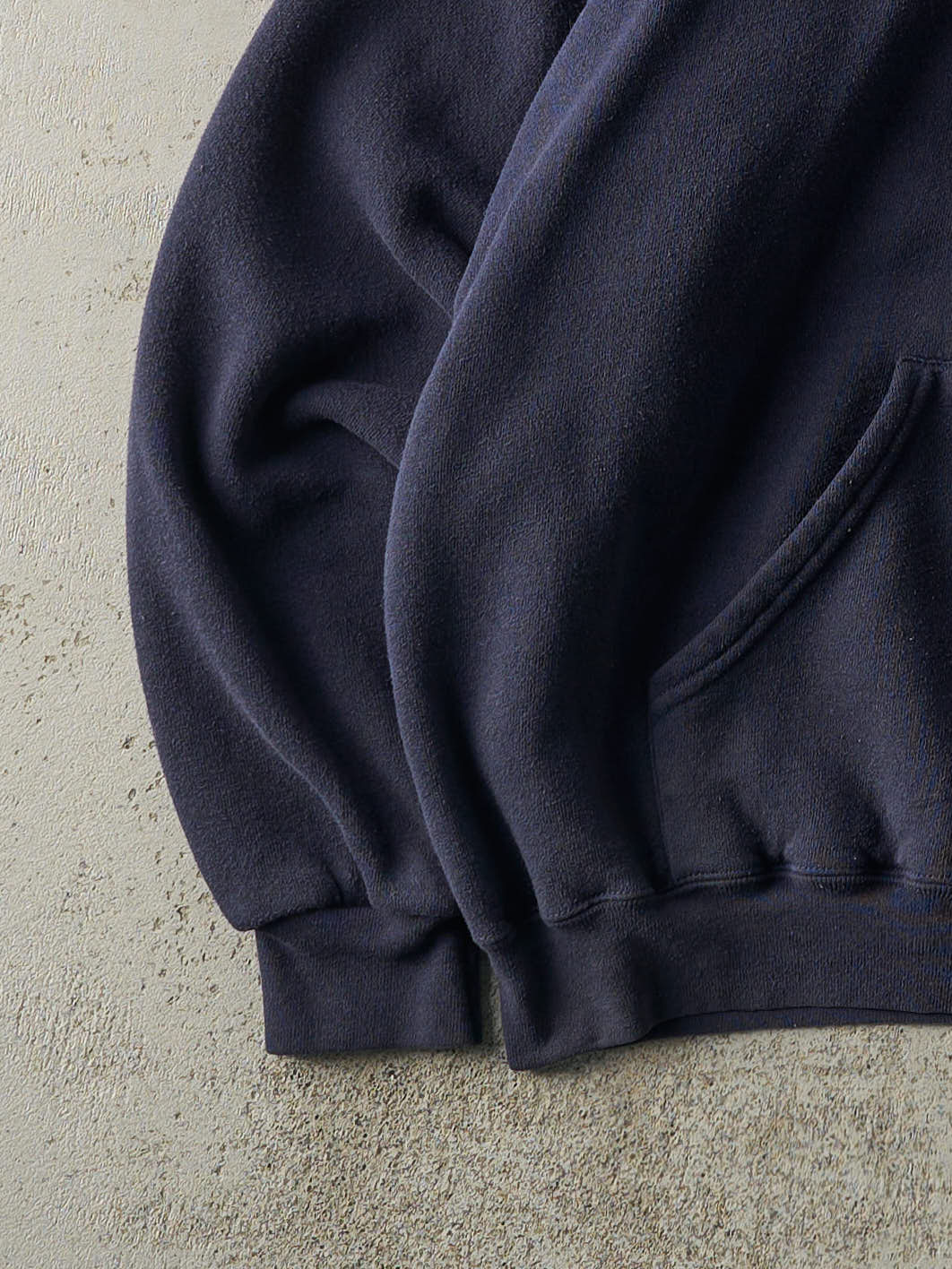 Vintage 90s Navy Blue SCTC Boxy Hoodie (XXL)