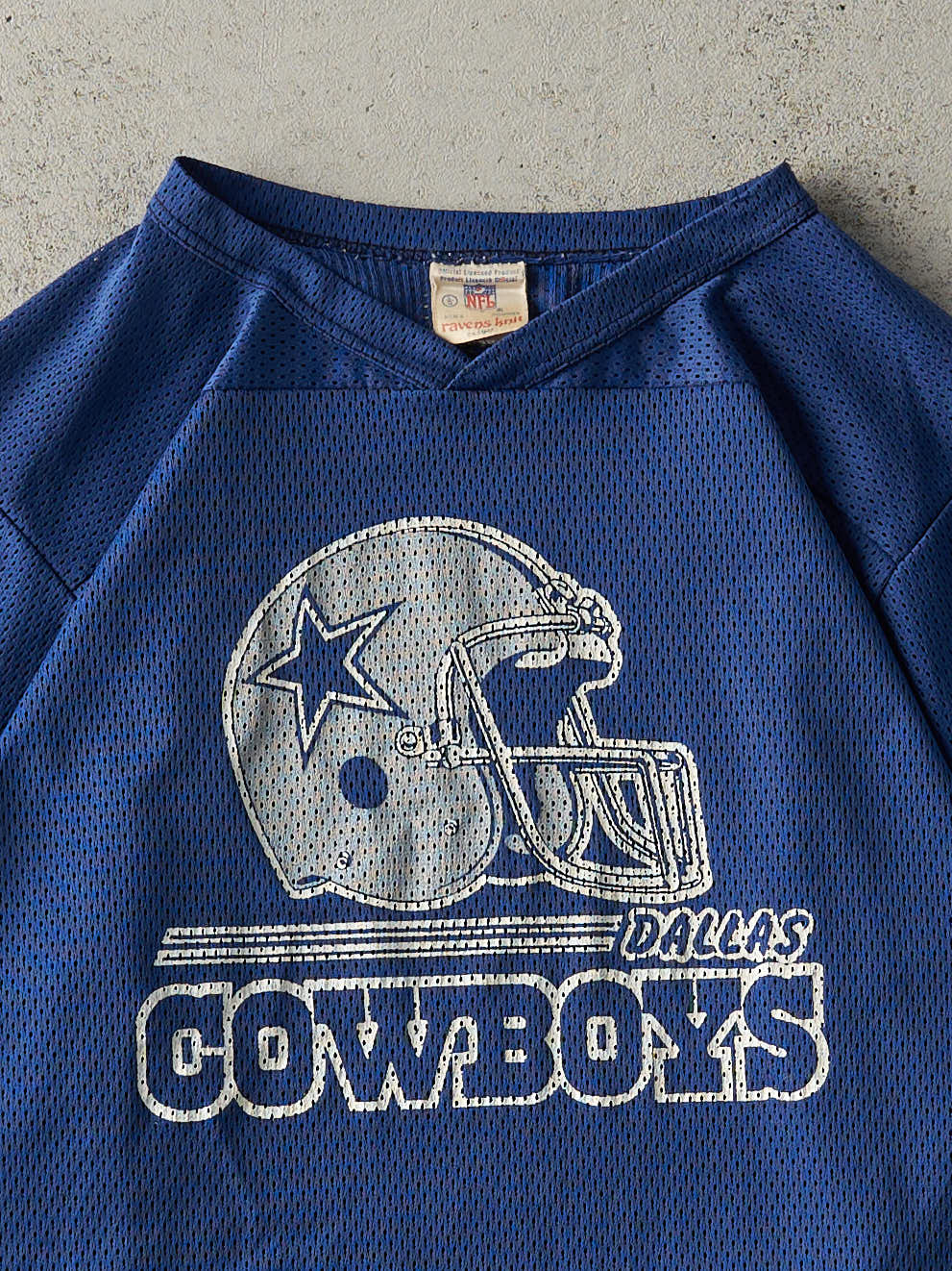 Vintage 90s Blue Dallas Cowboys Jersey (M)