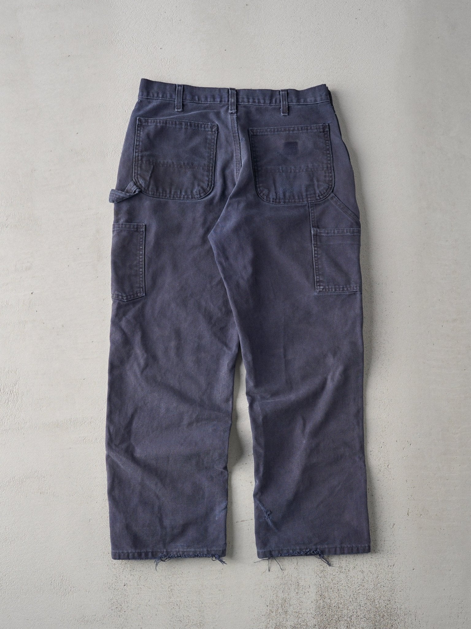 Vintage 90s Navy Carhartt Dungaree Fit Carpenter Pants (32x28)