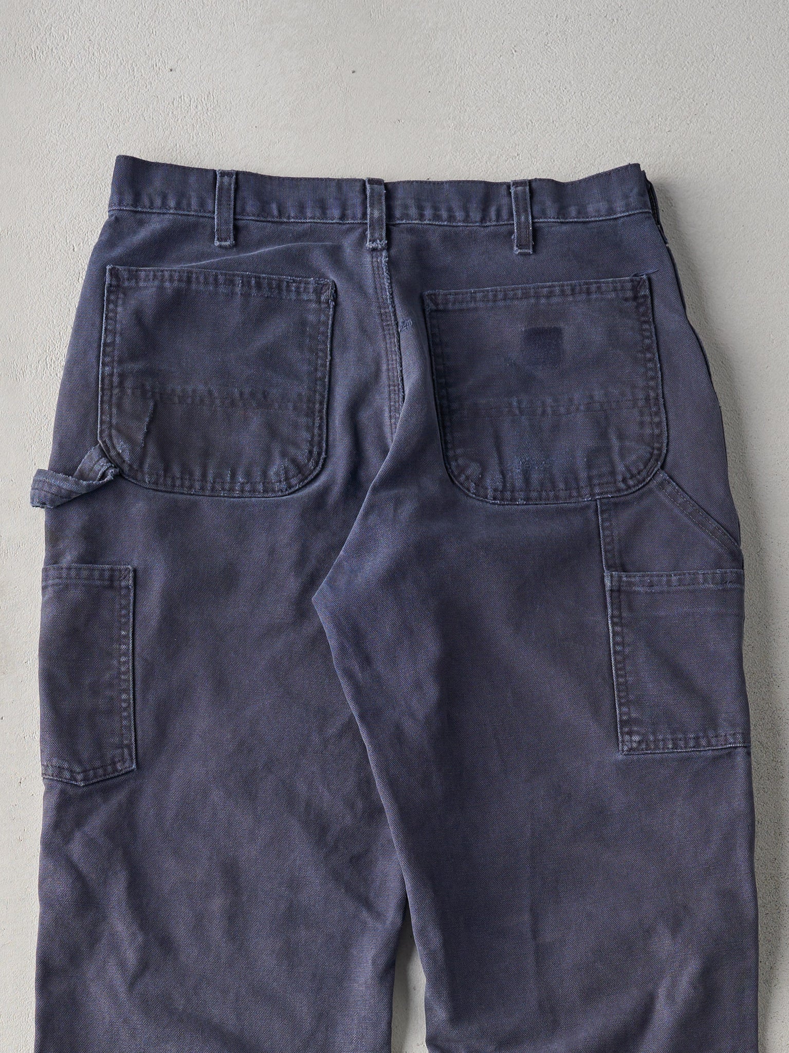 Vintage 90s Navy Carhartt Dungaree Fit Carpenter Pants (32x28)