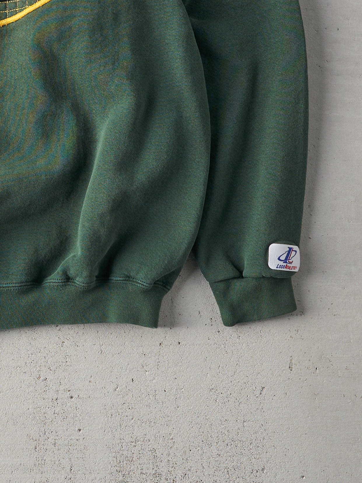 Vintage 90s Forest Green Green Bay Packers Crewneck (L)