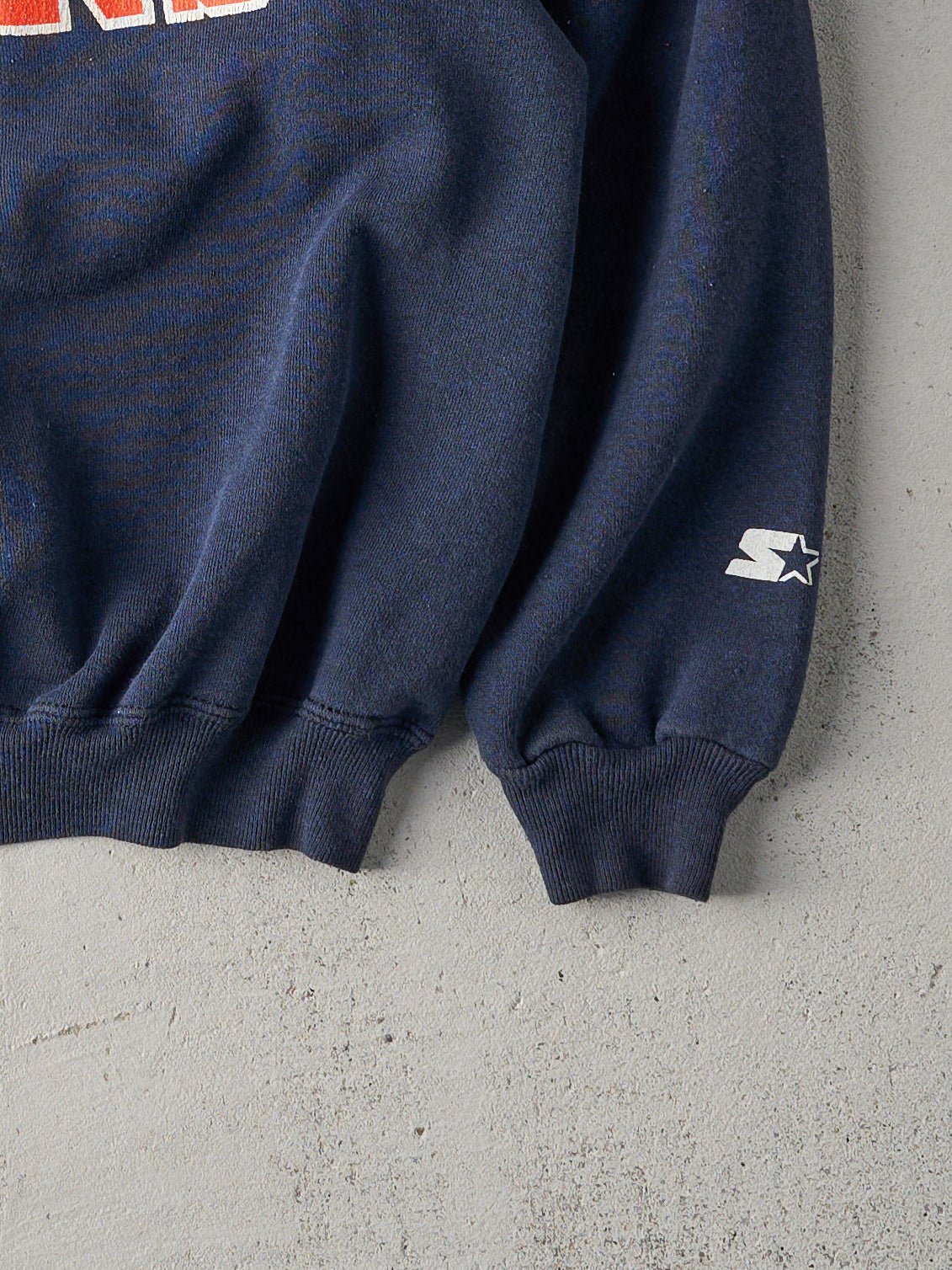 Vintage 90s Navy Chicago Bears Boxy Crewneck (L)