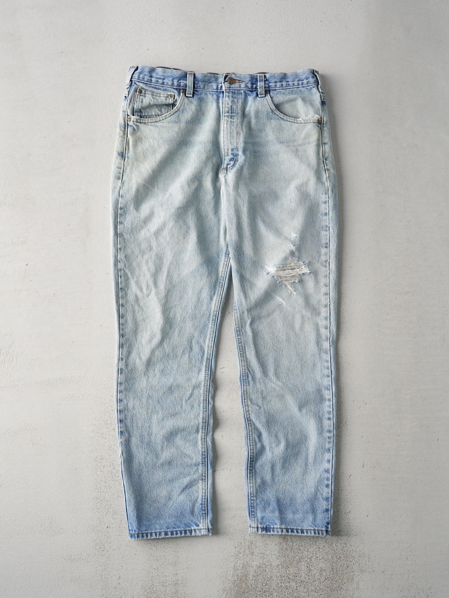 Vintage 90s Light Light Wash Carhartt Traditional Fit Jeans (36x31)