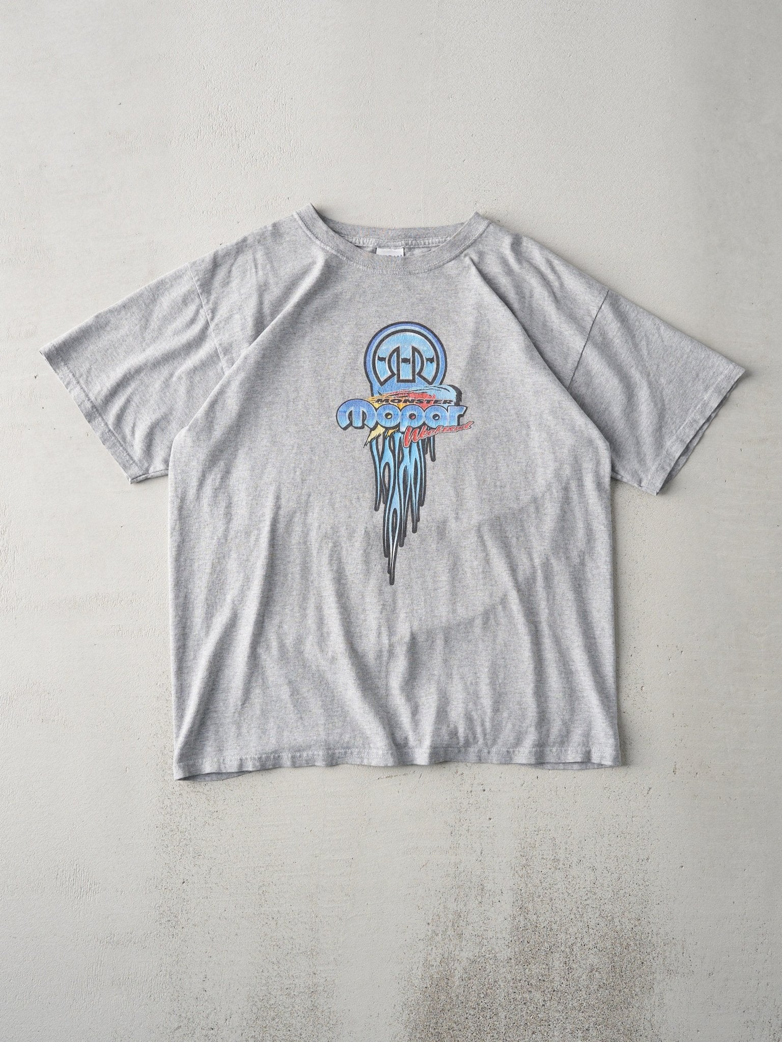 Vintage 07' Grey "Monster Mopor Weekend" Tee (M)