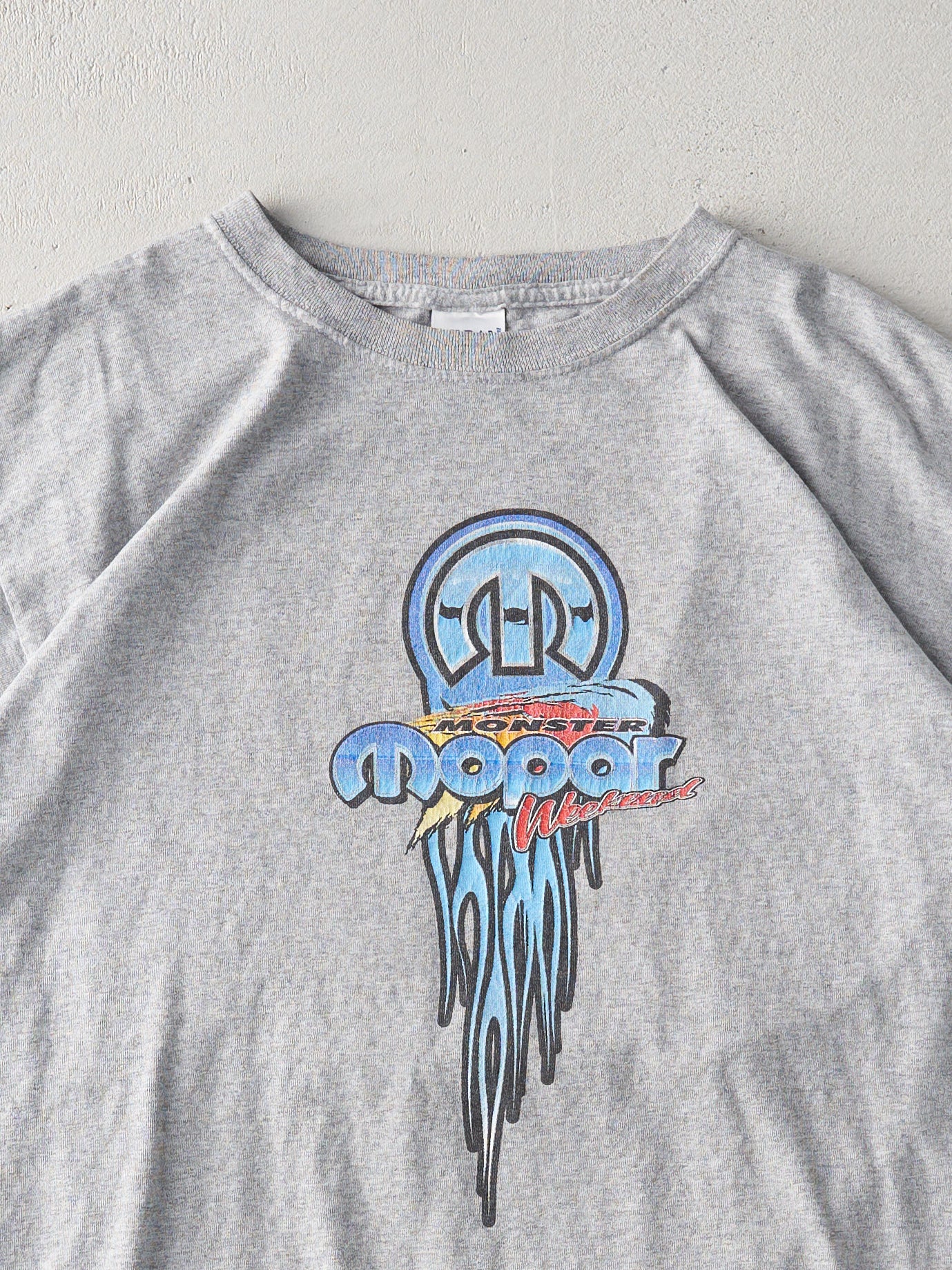 Vintage 07' Grey "Monster Mopor Weekend" Tee (M)
